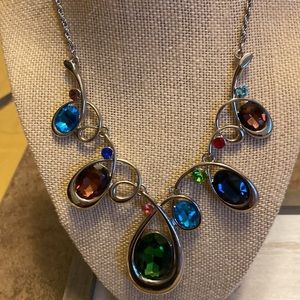 12 inch necklace and earring set.